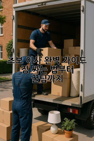 📦 초보 이사 완벽 가이드: 짐 싸는 법부터 꿀팁까지! 🔑