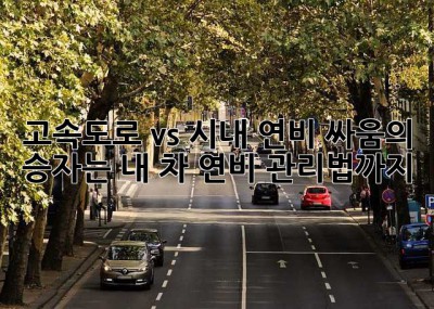 고속도로 vs 시내, 연비 싸움의 승자는? 내 차 연비 관리법까지!