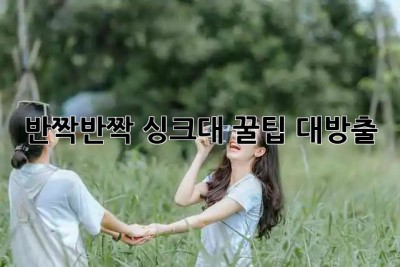 🫧반짝반짝✨ 싱크대, 꿀팁 대방출!🚿